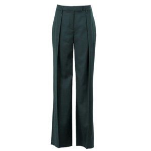 DAYWEARLAB Sweeping-Pleat Trouser Ocean Green Size 0